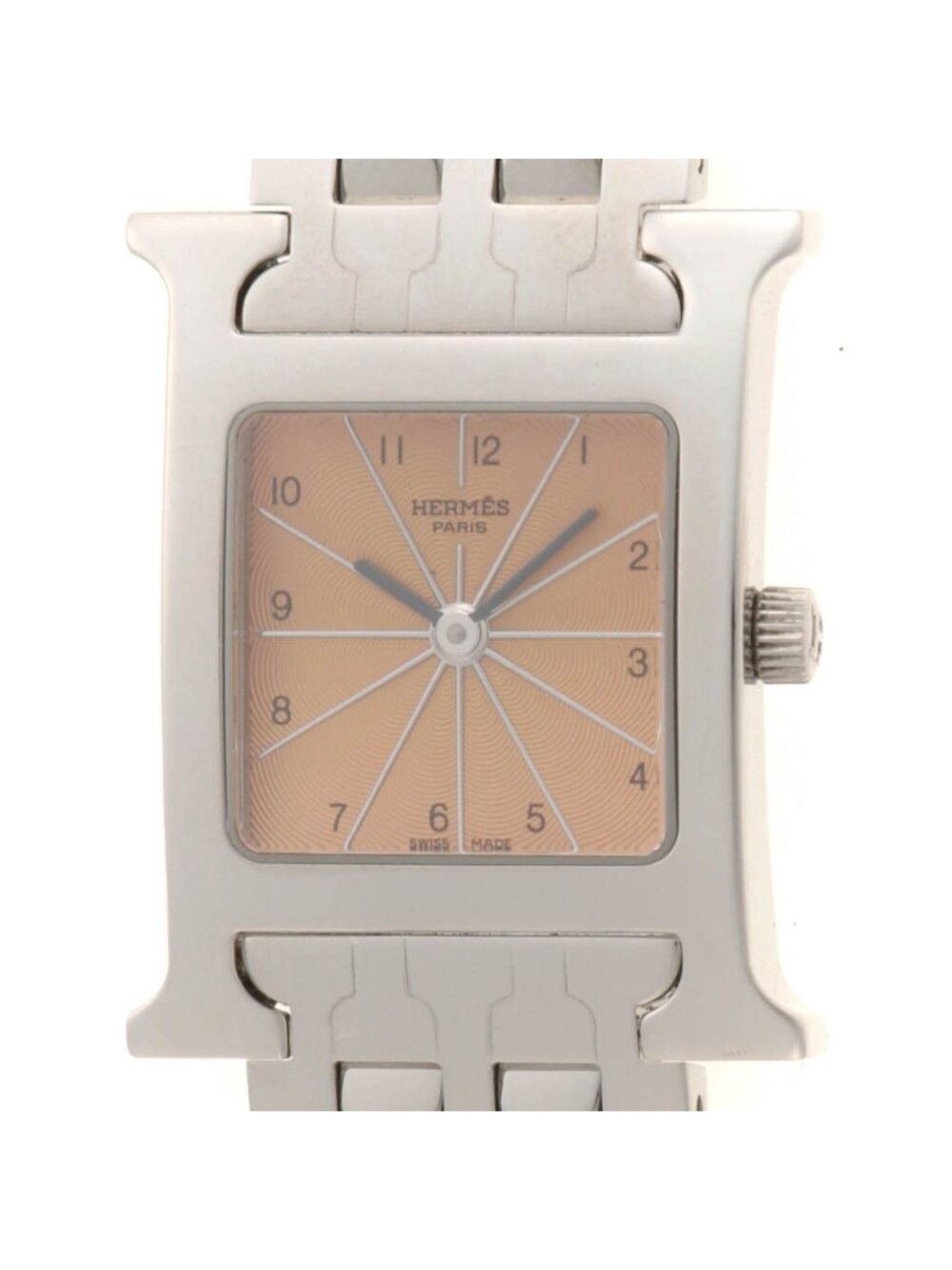 Hermes H Watch Stainless Steel